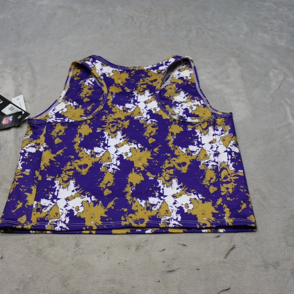 Baltimore Ravens Rib Bra Womens Certo XL Purple NFL Football Sleeveless NEW
